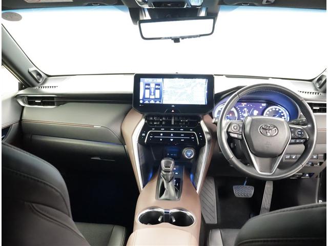 ハリアーハイブリッド Ｚ　レザーパッケージ　地デジ　横滑防止　盗難防止システム　Ｂモニター　革　ＬＥＤライト　パワーウィンドウ　クルコン　スマートキ－　助手席エアバック　パワーシート　エアバッグ　点検記録簿　オートエアコン　ナビＴＶ　ＥＴＣ（5枚目）