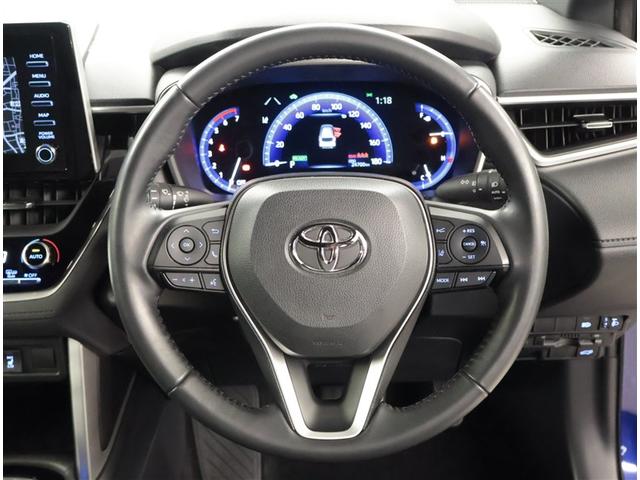 カローラクロス ハイブリッド　Ｚ　衝突軽減Ｂ　記録簿有　スマキ－　Ｂモニター　アクティブクルーズコントロール　メモリナビ　イモビ　ＬＥＤ　ＡＣ　運転席Ｐシート　メディアプレイヤー接続　キーレス　パワステ　アルミ　エアバッグ　ＡＢＳ（6枚目）