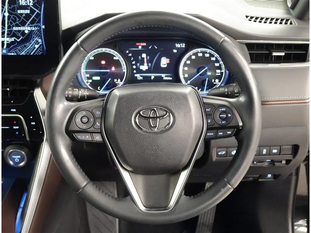 ハリアーハイブリッド Z レザーパッケージ 地デジ 横滑防止 盗難防止システム Bモニター 革 LEDライト パワーウィンドウ クルコン スマートキ- 助手席エアバック パワーシート エアバッグ 点検記録簿 オートエアコン ナビTV ETC(6枚目)