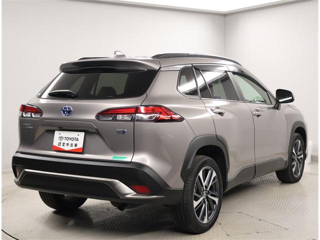 カローラクロス ハイブリッド Z 衝突軽減B 記録簿有 スマキ- Bモニター アクティブクルーズコントロール イモビ LED AC 運転席Pシート キーレス パワステ アルミ エアバッグ ABS パワーウィンドウ 横滑り防止機能(3枚目)