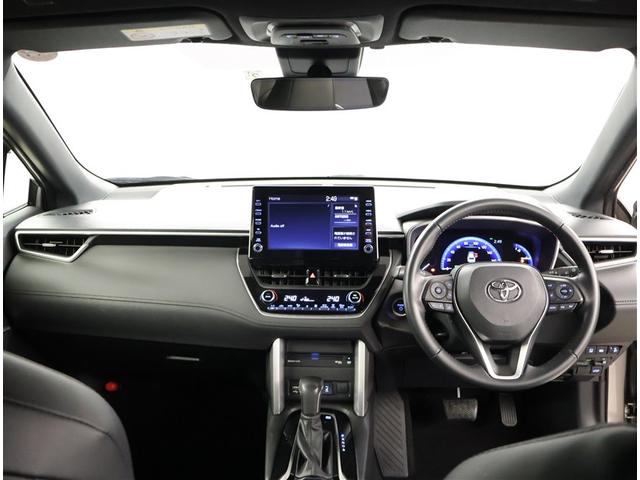 カローラクロス ハイブリッド Z 衝突軽減B 記録簿有 スマキ- Bモニター アクティブクルーズコントロール イモビ LED AC 運転席Pシート キーレス パワステ アルミ エアバッグ ABS パワーウィンドウ 横滑り防止機能(5枚目)