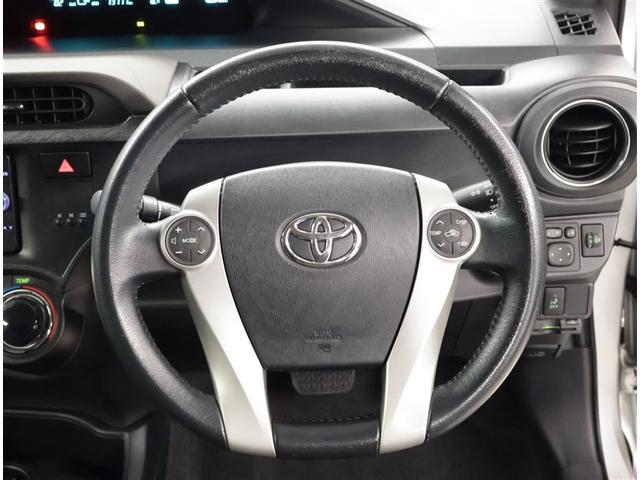 アクア Ｇ　バックモニタ　セキュリティー　メンテナンスノート　デュアルエアバック　ナビＴＶ　パワーウィンドウ　地デジ　ＥＳＣ　ＡＴエアコン　ＡＢＳ　パワーステアリング　アルミ　運転席エアバッグ　ＤＶＤ再生機能（6枚目）