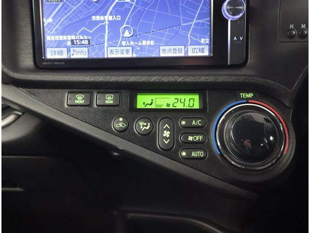 アクア Ｇ　バックモニタ　セキュリティー　メンテナンスノート　デュアルエアバック　ナビＴＶ　パワーウィンドウ　地デジ　ＥＳＣ　ＡＴエアコン　ＡＢＳ　パワーステアリング　アルミ　運転席エアバッグ　ＤＶＤ再生機能（10枚目）