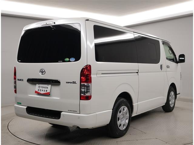 ハイエースバン スーパーGL ダークプライムII 衝突回避システム 運転席助手席エアバック ESC ドライブレコーダー付 フルフラット スマートエントリー LEDライト 地デジ エアコン パワーウィンドウ エアバック キーレスエントリー ETC付き(3枚目)