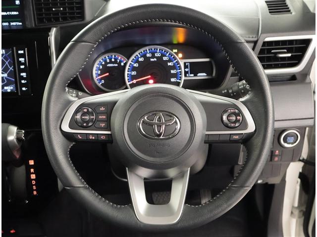 ルーミー カスタムG アイドリング 両側電動SD LEDヘット バックビューモニター 衝突回避ブレーキ フルフラット 地デジ スマートキー メモリナビ クルーズコントロール 点検記録簿 DVD ETC オートエアコン PW(6枚目)