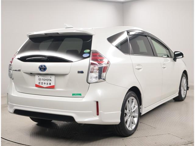 プリウスアルファ Ｇツーリングセレクション　１００Ｖ電源　イモビ　ナビＴＶ　Ｐシート　カーテンエアバッグ　パワーウインドウ　パワーステアリング　ＬＥＤ　定期点検記録簿　フルセグテレビ　オートクルーズ　メモリナビ　ドライブレコーダー　エアロ（3枚目）