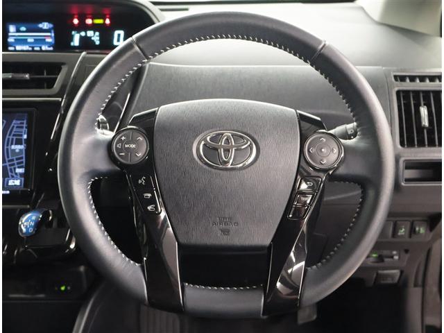 プリウスα Ｓ　チューン　ブラック　ＰＷ　ＬＥＤライト　フルフラット　地デジＴＶ　ＤＶＤ再生機能　メモリナビ　セキュリティー　ＥＴＣ付き　横滑り防止　スマートキープッシュスタート　ＴＶナビ　キーレスエントリー　サイドカーテンエアバック（6枚目）