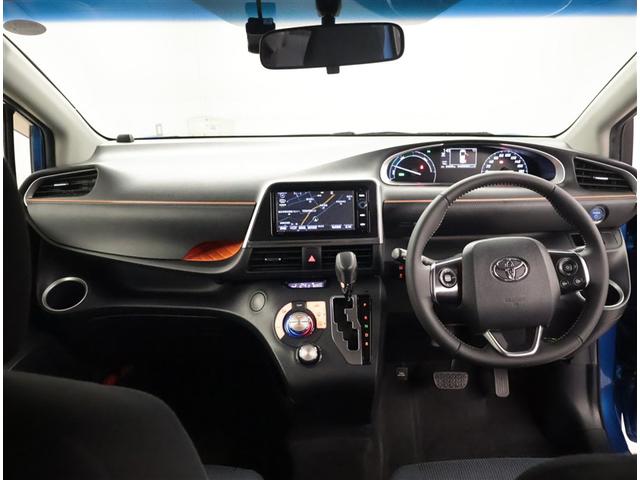 シエンタ ハイブリッドＧ　ＬＥＤライト　Ｂカメラ　地デジ　ＤＶＤ　キーフリー　スマキー　横滑り防止システム　メモリナビ　ナビＴＶ　ウォークスルー　ＥＴＣ　ドライブレコーダー　イモビライザー　運転席エアバック　フルオートエアコン（5枚目）