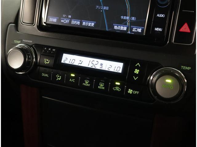 ランドクルーザープラド ＴＺ－Ｇ　１００Ｖ電源　横滑り防止装置　ナビ＆ＴＶ　ＬＥＤライト　オートクルーズコントロール　パワーウィンドウ　記録簿　電動シート　アルミホイール　３列シート　メモリーナビ　４ＷＤ　エアバッグ　ＤＶＤ再生（14枚目）
