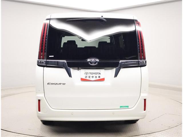 エスクァイア Gi 両側Pドア スマートキーPスタート リアカメラ アイドリングSTOP ETC車載器 オートエアコン イモビライザー オートクルーズコントロール キーレス ナビTV 定期点検記録簿 ABS 3列 アルミ(2枚目)