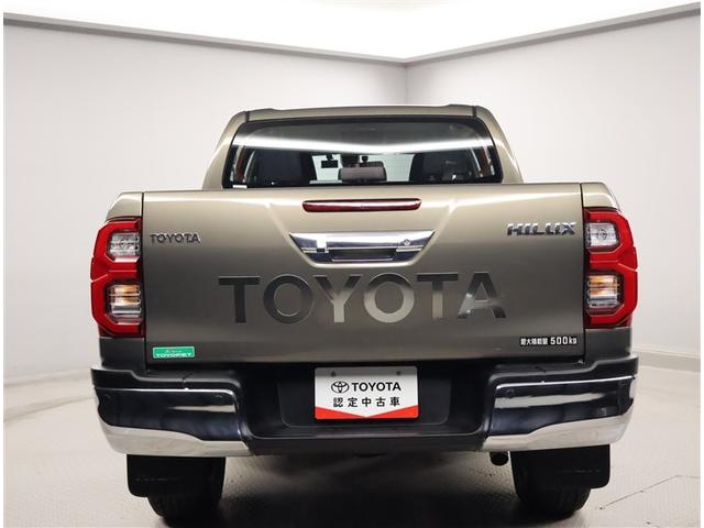 ハイラックス Ｚ　アイドリングＳＴＯＰ　プリクラッシュＳ　キーフリーシステム　フルセグ地デジ　運転席助手席エアバック　バックモニタ　パワーウインドウ　ＥＴＣ搭載　定期点検記録簿　ナビ＆ＴＶ　メモリーナビゲーション（2枚目）