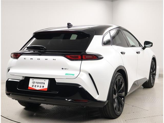 クラウンスポーツ Z ムーンルーフ AWD フルセグテレビ ETC車載器 TVナビ クルコン 横滑り防止装置 エアバッグ 本革 AC100V ミュージックプレイヤー接続可 メモリナビ ドラレコ 寒冷地仕様 キーレス ABS(3枚目)