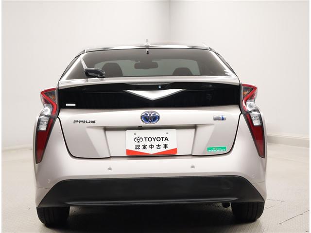 プリウス A 衝突軽減ブレーキシステム Bモニタ 記録簿有 LEDヘッド クルーズコントロール セキュリティー スマートキー パワーステアリング ETC アルミホイル オートエアコン SRS ABS キーレス(2枚目)