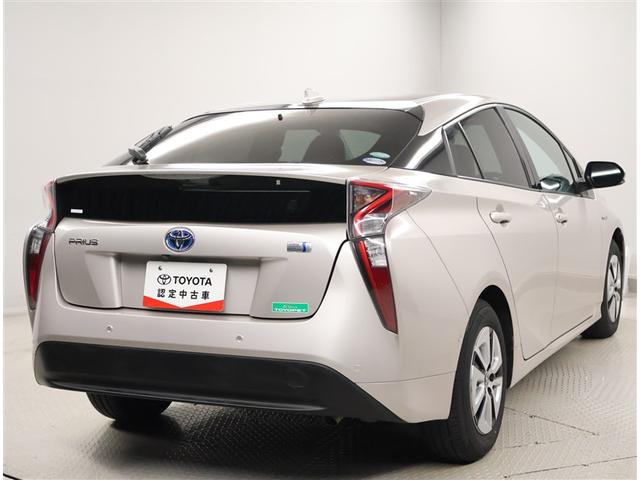プリウス A 衝突軽減ブレーキシステム Bモニタ 記録簿有 LEDヘッド クルーズコントロール セキュリティー スマートキー パワーステアリング ETC アルミホイル オートエアコン SRS ABS キーレス(3枚目)