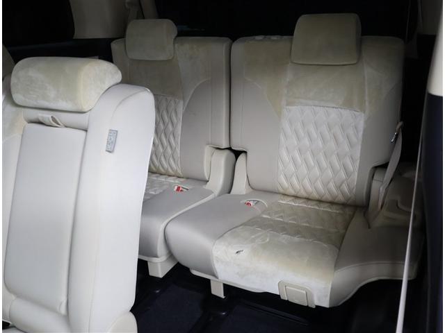 アルファード ２．５Ｘ　ＤＶＤ再生機能　地デジ　フルフラット　クルコン　ＬＥＤ　エアバッグ　バックカメラ　ＥＴＣ　ＡＢＳ　ナビ＆ＴＶ　オートエアコン　ダブルエアコン　盗難防止装置　３列シート　４ＷＤ　スマートキー　記録簿（18枚目）