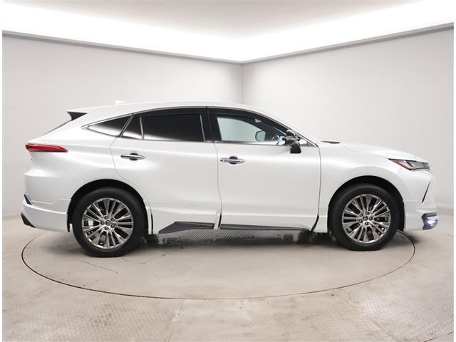 ハリアーハイブリッド Ｚ　レザーパッケージ　パノラマサンルーフ　エアロ　地デジ　横滑防止　盗難防止システム　Ｂモニター　革　ＬＥＤライト　パワーウィンドウ　クルコン　スマートキ－　助手席エアバック　パワーシート　エアバッグ　点検記録簿　ナビＴＶ（4枚目）