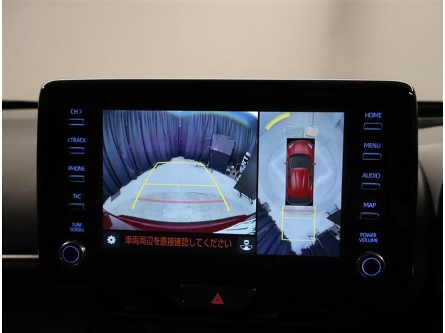 ヤリスクロス ハイブリッドＺ　クルーズＣ　横滑防止装置　リアカメラ　フルセグ地デジ　ＬＥＤライト　メモリーナビゲーション　点検記録簿　ナビ＆ＴＶ　盗難防止装置　電動シート　ＡＷ　キーレス　スマートキー　ＡＢＳ　４ＷＤ　ＥＴＣ（9枚目）