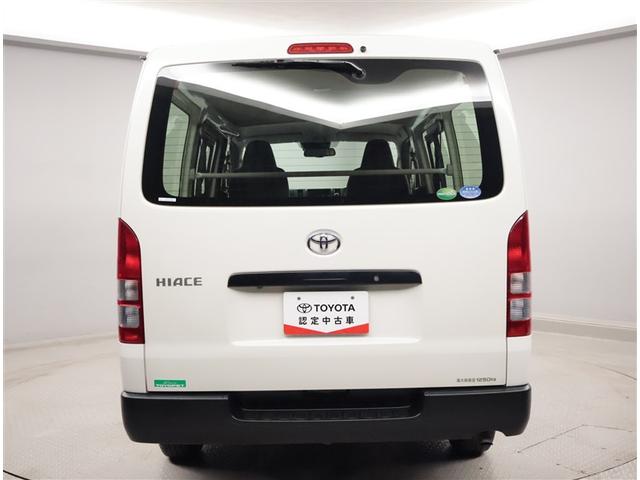 ハイエースバン ロングＤＸ　ブレーキサポート　リアカメラ　ＰＷ　運転席エアバッグ　横滑り防止　整備点検記録簿　イモビ付　パワーステアリング　エアコン　ＡＢＳ　キーレス（2枚目）