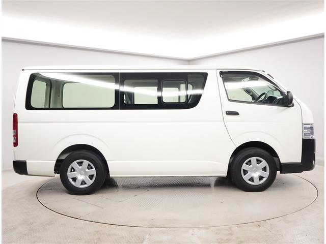 ハイエースバン ロングＤＸ　ブレーキサポート　リアカメラ　ＰＷ　運転席エアバッグ　横滑り防止　整備点検記録簿　イモビ付　パワーステアリング　エアコン　ＡＢＳ　キーレス（4枚目）