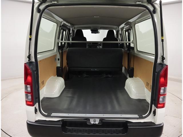 ハイエースバン ロングＤＸ　ブレーキサポート　リアカメラ　ＰＷ　運転席エアバッグ　横滑り防止　整備点検記録簿　イモビ付　パワーステアリング　エアコン　ＡＢＳ　キーレス（18枚目）