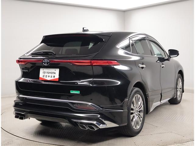 ハリアー Ｚ　レザーパッケージ　スマキ　エアロ　追突防止　フルセグテレビ　バックモニター　ドラレコ付　本革シート　アルミ　横滑り防止機能　Ｐシート　整備記録簿　オートクルーズコントロール　ＡＵＸ　ＬＥＤヘッドライト　盗難防止システム（3枚目）