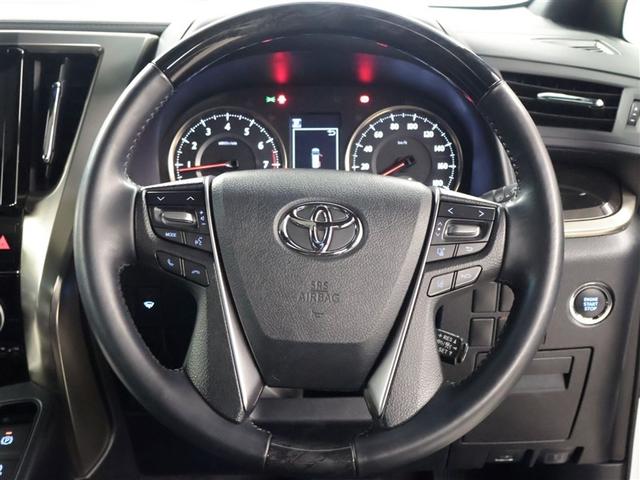 アルファード ２．５Ｓ　タイプゴールドＩＩＩ　ナビＴＶ　フルセグテレビ　ＴＳＳ　ＢＭ　クルコン　ＡＣ１００Ｖ電源　ＬＥＤヘッドライト　ＤＶＤ　ＥＴＣ　オートエアコン　ダブルエアコン　パワステ　キーレス　スマートキー　横滑り防止装置　ＡＢＳ（6枚目）