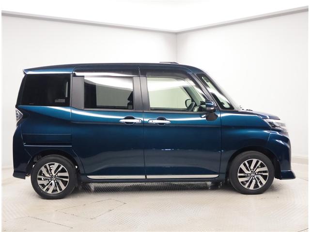 ルーミー カスタムG アイドリング 両側電動SD LEDヘット バックビューモニター 衝突回避ブレーキ フルフラット 地デジ スマートキー メモリナビ クルーズコントロール 点検記録簿 DVD ETC ドライブレコーダー(4枚目)