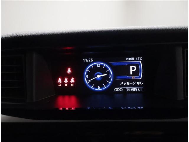 ルーミー カスタムG アイドリング 両側電動SD LEDヘット バックビューモニター 衝突回避ブレーキ フルフラット 地デジ スマートキー メモリナビ クルーズコントロール 点検記録簿 DVD ETC ドライブレコーダー(10枚目)