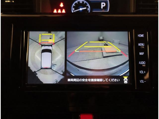 ルーミー カスタムG アイドリング 両側電動SD LEDヘット バックビューモニター 衝突回避ブレーキ フルフラット 地デジ スマートキー メモリナビ クルーズコントロール 点検記録簿 DVD ETC ドライブレコーダー(13枚目)