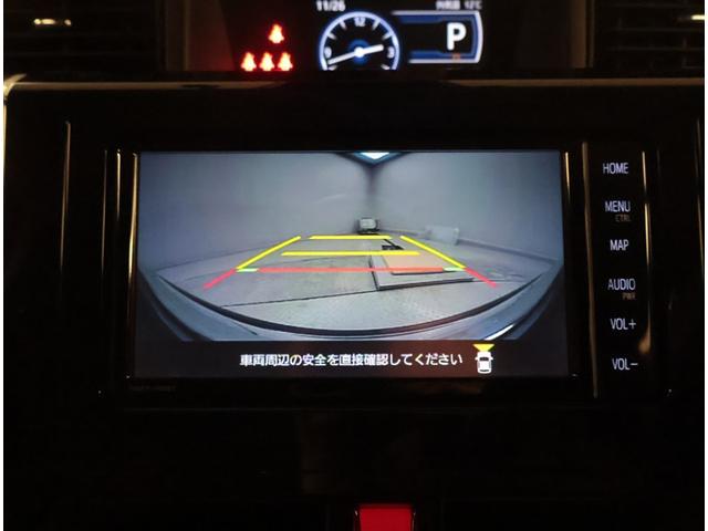 ルーミー カスタムG アイドリング 両側電動SD LEDヘット バックビューモニター 衝突回避ブレーキ フルフラット 地デジ スマートキー メモリナビ クルーズコントロール 点検記録簿 DVD ETC ドライブレコーダー(15枚目)