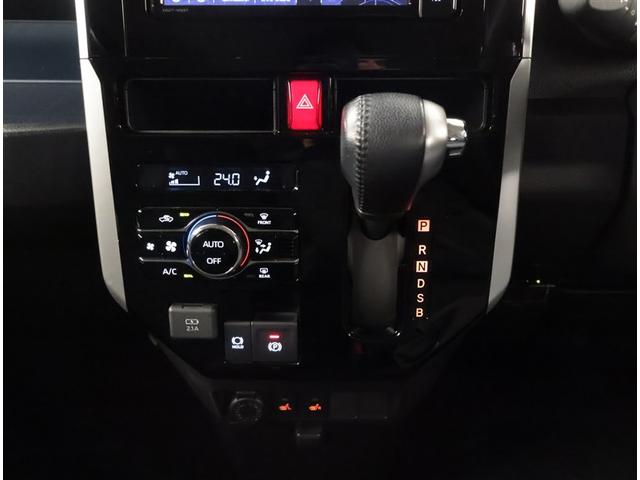 ルーミー カスタムG アイドリング 両側電動SD LEDヘット バックビューモニター 衝突回避ブレーキ フルフラット 地デジ スマートキー メモリナビ クルーズコントロール 点検記録簿 DVD ETC ドライブレコーダー(16枚目)