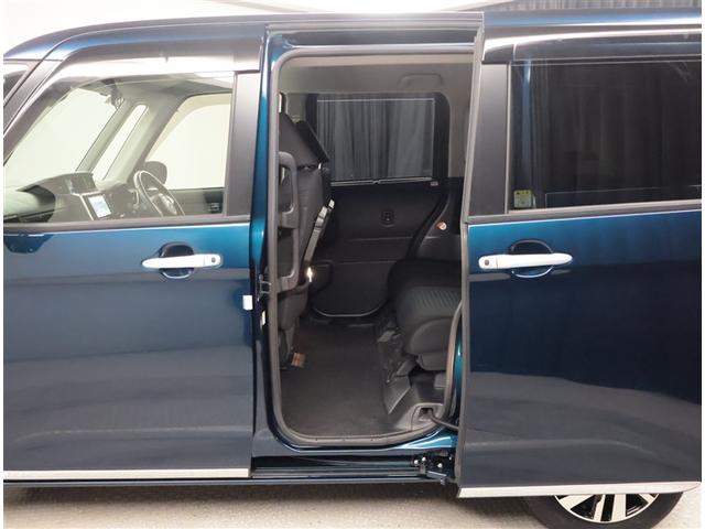 ルーミー カスタムG アイドリング 両側電動SD LEDヘット バックビューモニター 衝突回避ブレーキ フルフラット 地デジ スマートキー メモリナビ クルーズコントロール 点検記録簿 DVD ETC ドライブレコーダー(23枚目)