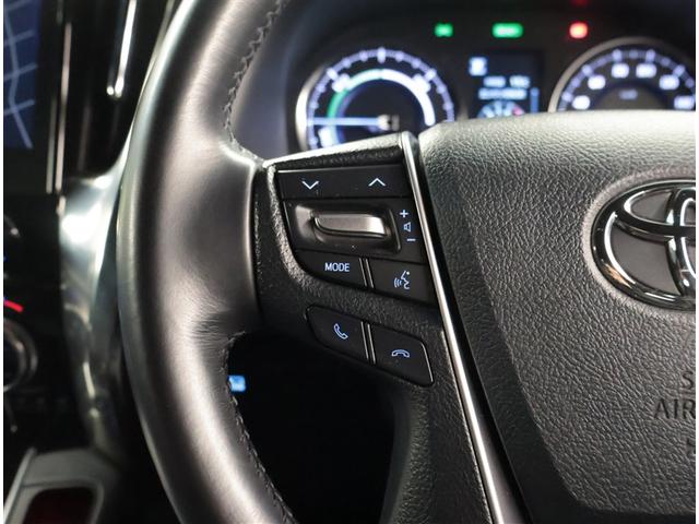 ヴェルファイアハイブリッド Z ゴールデンアイズ 衝突軽減 記録簿 Bカメラ オートエアコン ミュージックプレイヤー接続可 盗難防止システム ETC車載器 AC100V キーレス ナビTV 地デジ 横滑り防止 エアロ 3列シート DVD再生 4WD(7枚目)