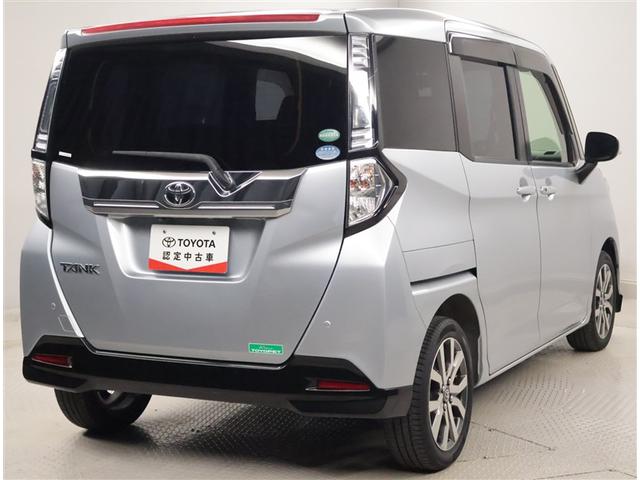 タンク カスタムG-T スマキ- 地上デジタル アルミホイル 踏み間違い防止装置 両側電動ドア LEDヘッドライト クルコン リアカメラ 横滑り防止装置 ETC ウォークスルー キーレス ドライブレコーダー TVナビ DVD(3枚目)