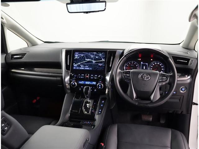 アルファード ２．５Ｓ　Ｃパッケージ　両電動ドア　Ｂモニタ　地デジ　定期点検記録簿　ＤＶＤ再生可能　パノラマルーフ　リアオートエアコン　ナビテレビ　横滑り防止　クルコン　ＡＣ１００Ｖ電源　セキュリティ　ＥＴＣ車載器　ＬＥＤヘッドライト（5枚目）