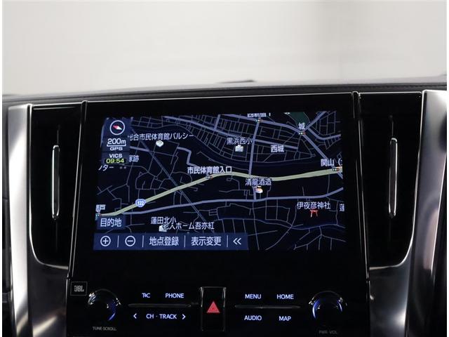 アルファード ２．５Ｓ　Ｃパッケージ　両電動ドア　Ｂモニタ　地デジ　定期点検記録簿　ＤＶＤ再生可能　パノラマルーフ　リアオートエアコン　ナビテレビ　横滑り防止　クルコン　ＡＣ１００Ｖ電源　セキュリティ　ＥＴＣ車載器　ＬＥＤヘッドライト（8枚目）