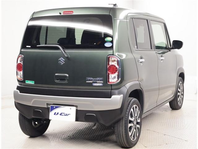 ハスラー Ｊ　フルフラットシート　記録簿　横滑防止装置　ＴＶナビ　キーレスエントリー　アルミホイール　ＥＴＣ付き　パワーウインドウ　ＡＣ　４ＷＤ　盗難防止システム　ドラレコ　ベンチシート　ＡＢＳ　スマートキー（3枚目）