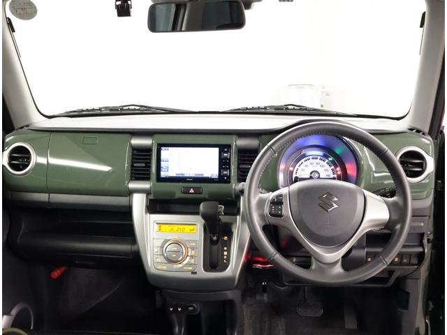 ハスラー Ｊ　フルフラットシート　記録簿　横滑防止装置　ＴＶナビ　キーレスエントリー　アルミホイール　ＥＴＣ付き　パワーウインドウ　ＡＣ　４ＷＤ　盗難防止システム　ドラレコ　ベンチシート　ＡＢＳ　スマートキー（5枚目）