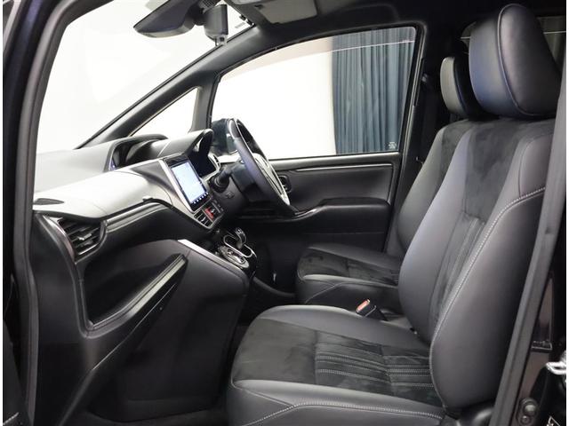 エスクァイア ハイブリッドGiプレミアムパッケジブラックテーラード 誤発進抑制機能 Bカメラ スマートキー ナビ&TV イモビライザー LEDランプ ETC車載器 クルーズコントロール アルミ 地デジ 横滑り防止装置 キーレス ABS DVD再生 3列シート 記録簿(22枚目)