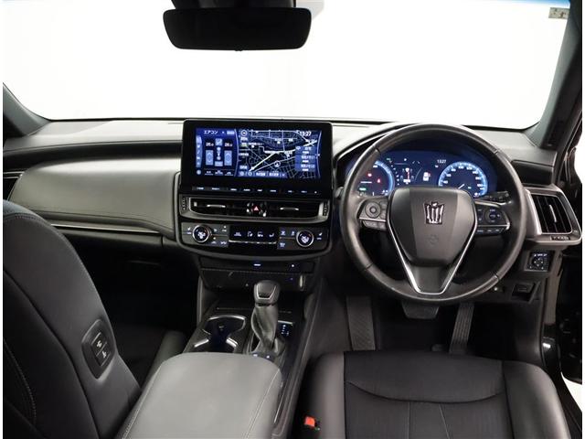 クラウンハイブリッド RS LEDヘッドライト クルコン スマートエントリー セキュリティーアラーム Bカメラ カーテンエアバッグ 定期点検記録簿 横滑り防止 ETC TVナビ アルミ AUX メモリーナビ ABS PW AAC(5枚目)