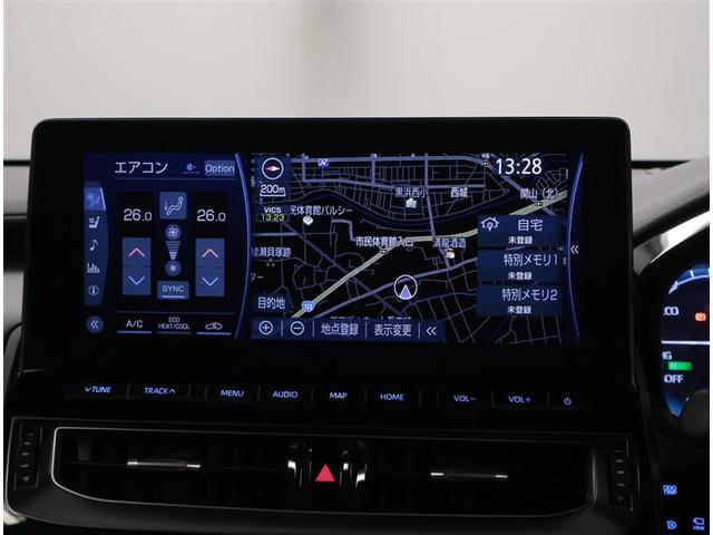 クラウンハイブリッド RS LEDヘッドライト クルコン スマートエントリー セキュリティーアラーム Bカメラ カーテンエアバッグ 定期点検記録簿 横滑り防止 ETC TVナビ アルミ AUX メモリーナビ ABS PW AAC(8枚目)