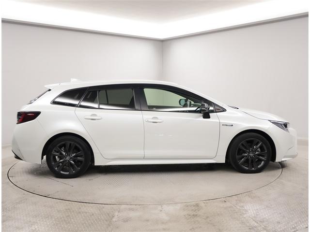 カローラツーリング ハイブリッド ダブルバイビー 追突軽減ブレーキ バックモニタ 地デジフルセグ DVD 横滑防止 ナビTV スマキー LEDライト デュアルエアバッグ エアコン オートクルーズ サイドエアバッグ ETC付 PS キーフリー ABS(4枚目)