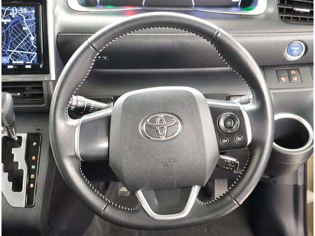 シエンタ ハイブリッド ファンベースG グランパー 両側電動パワースライドドア DVD 地デジ TSS 横滑り防止装置 LEDヘッドライト クルーズコントロール ナビ&TV バックモニター スマートキー メモリナビ ドライブレコーダー ETC 記録簿(6枚目)