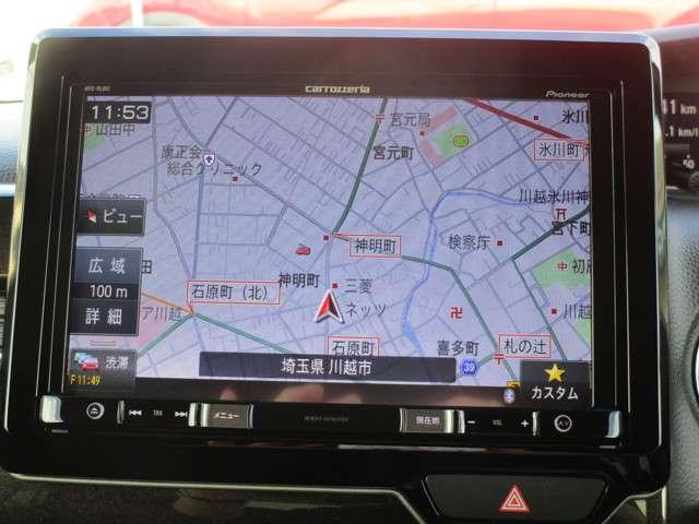 G・Lターボホンダセンシング ターボ ホンダセンシング 8インチパイオニアメモリーナビ(AVIC-RL901) バックカメラ 自動(衝突被害軽減)ブレーキ 両側電動スライド アイドリングストップ オートクルーズ ワンオーナー(5枚目)