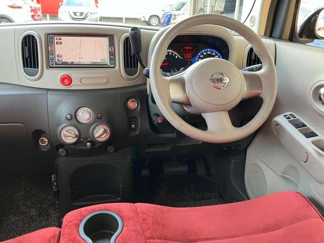 キューブ １．５　１５Ｘ　パーティレッドセレクション　ＨＤＤナビ　１セグＴＶ　バックカメラ（4枚目）