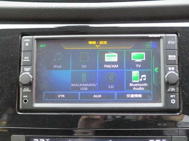 エクストレイル 2.0 20X 2列車 メモリナビ バックカメラ ワンオーナー(5枚目)