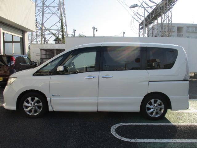 セレナ ハイウェイスター　Ｓ－ハイブリッド　Ｖセレクション　禁煙車　メモリーナビ（ＭＰ３１３Ｄ－Ｗ）　バックカメラ　クルーズコントロール　ＥＴＣ　両側電動スライド　アイドリングストップ　キセノンヘッドライト　インテリジェントキー　純正アルミホイール　ワンオーナ（38枚目）