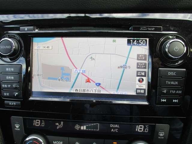 エクストレイル ２．０　２０Ｘｔｔ　エマージェンシーブレーキパッケージ　３列車　禁煙車　ＨＤＤナビ　クルコン　電動バックドア（12枚目）