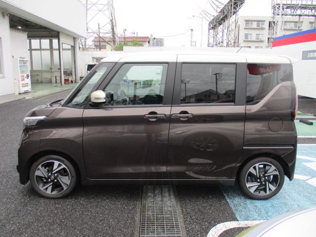 ルークス ハイウェイスター Gターボプロパイロットエディション 当社社用車 後期型 寒冷地仕様 メモリーナビ(MM223D-L) ETC2.0 ナビ連動前後ドライブレコーダー エマージェンシーブレーキ 車線逸脱警報装置 アラウンドビューモニター 純正アルミホイール(51枚目)