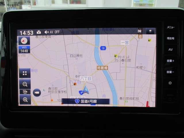 ルークス ハイウェイスター　Ｘ　当社社用車　後期型　メモリーナビ（ＭＭ２２３Ｄ－Ｌ）　ＥＴＣ２．０　ナビ連動前後ドライブレコーダ　アラウンドビューモニター　車線逸脱警報装置　エマージェンシーブレーキ　ＳＯＳコール　純正アルミホイール（12枚目）